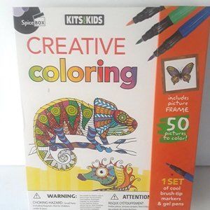 Spice Box Kits kids Creative Coloring Set